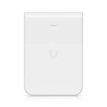 Access Point UBIQUITI U7 Pro Wall – επιτοίχιο WLAN 6 AP, 2,4/5/6 GHz, 6 Spatial Streams, 2500 Mbit/s LAN, PoE (44–57 V), για εσωτερικό χώρο, λευκό
