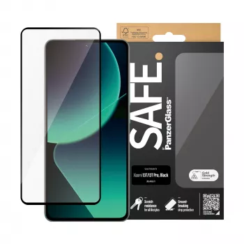 PanzerGlass SAFE. by ® Προστασία οθόνης Xiaomi 13T | 13T Pro | Ultra-Wide Fit