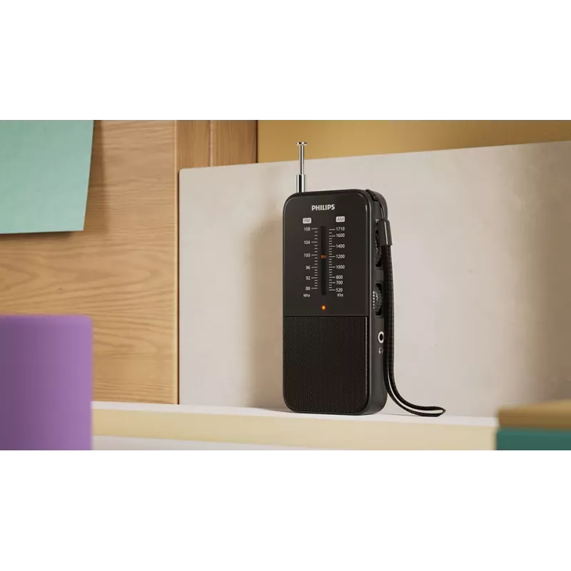 Φορητό ραδιόφωνο Philips TAR1509/00 Αναλογικό AM FM Μαύρο