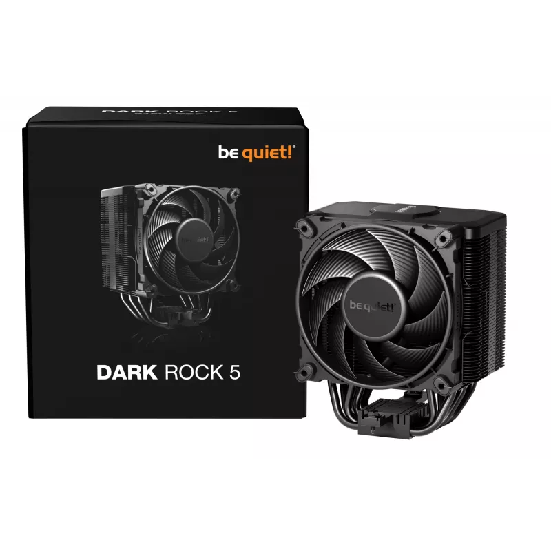Αερόψυκτρα επεξεργαστή be quiet! DARK ROCK 5 12 cm Μαύρο 1 τεμ.