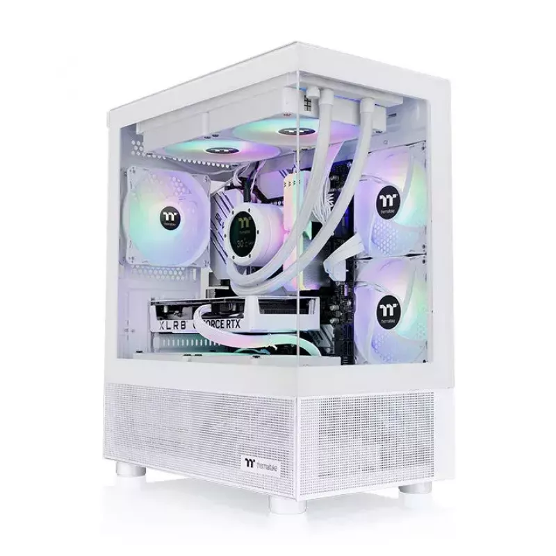 Κουτί υπολογιστή Thermaltake View 170 TG ARGB Snow Micro Tower Λευκό