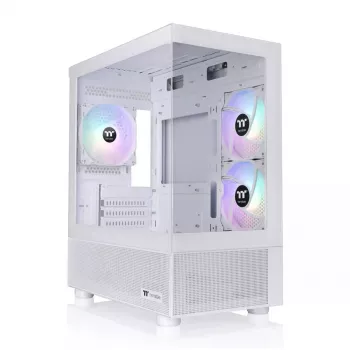 Κουτί υπολογιστή Thermaltake View 170 TG ARGB Snow Micro Tower Λευκό
