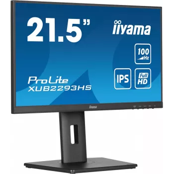 iiyama ProLite XUB2293HS-B6 Οθόνη Υπολογιστή 54,6 cm (21,5 inch) 1920 x 1080 Pixel Full HD LED Μαύρο