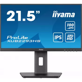 iiyama ProLite XUB2293HS-B6 Οθόνη Υπολογιστή 54,6 cm (21,5 inch) 1920 x 1080 Pixel Full HD LED Μαύρο