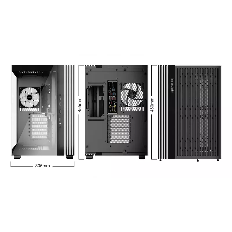 Κουτί PC be quiet! LIGHT BASE 600 LX Midi Tower Μαύρο