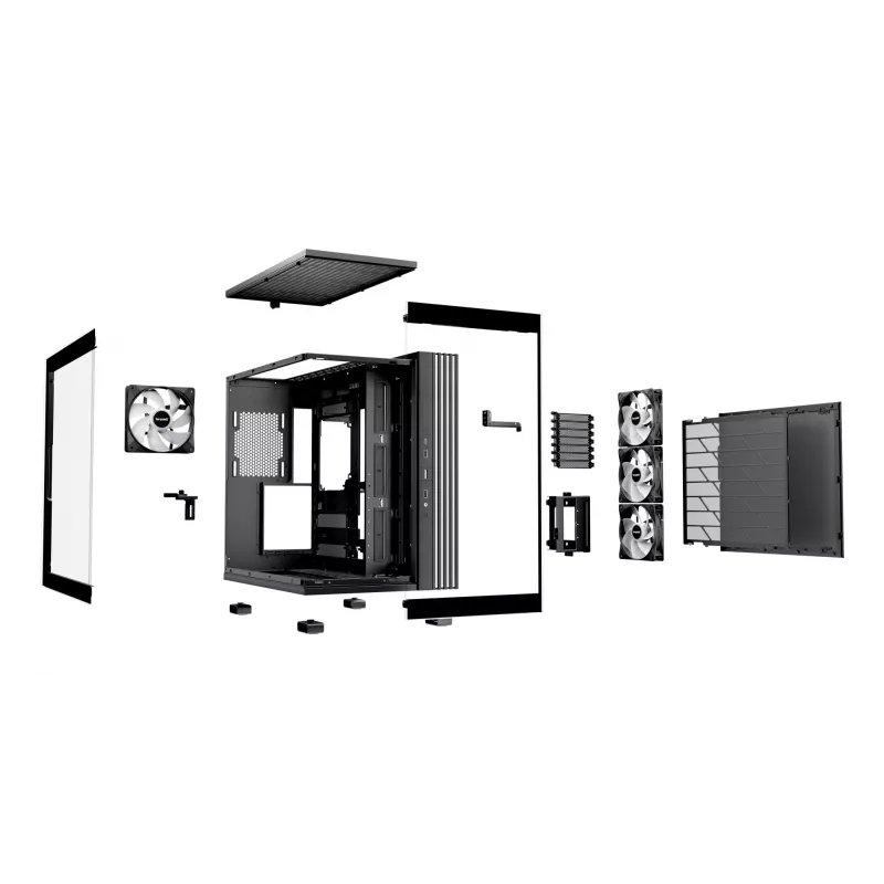 Κουτί PC be quiet! LIGHT BASE 600 LX Midi Tower Μαύρο