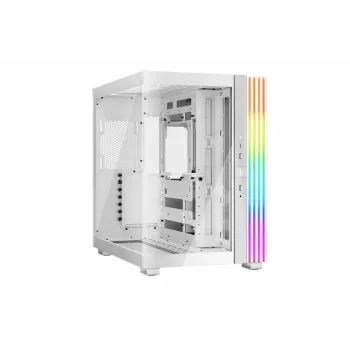 be quiet! Light Base 600 DX BGW66 θήκη υπολογιστή Midi Tower, ATX/micro-ATX/Mini-ITX, πλαϊνό πάνελ από ψημένο γυαλί, ARGB, USB-C, λευκή