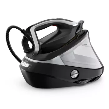 Tefal Pro Express Vision GV9821 3000 W 1,2 L Durilium AirGlide Autoclean Πλάκα σιδερώματος Μαύρο, Ασημί