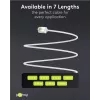 Καλώδιο Δικτύου Goobay 74357 RJ-45 Cat8.1 0,15 m Λευκό