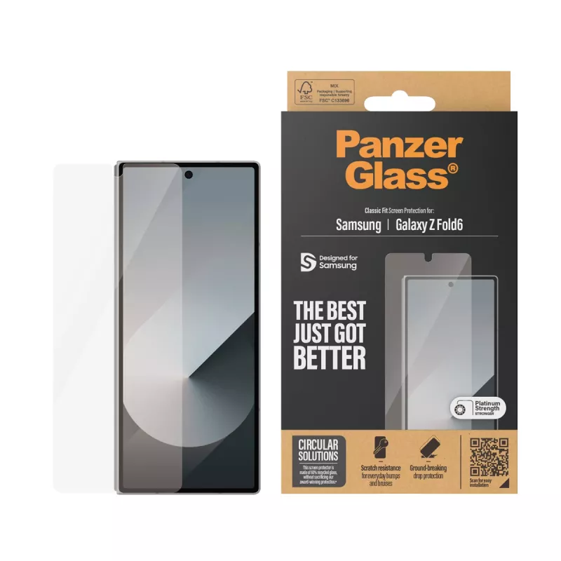 PanzerGlass® Προστασία Οθόνης Samsung Galaxy Z Fold6 | Classic Fit
