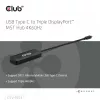 CLUB3D USB-C® σε Triple DisplayPort™ 4K60Hz