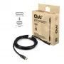 CLUB3D CAC-1561 Καλώδιο DisplayPort 2 m Mini DisplayPort USB Type-C Μαύρο