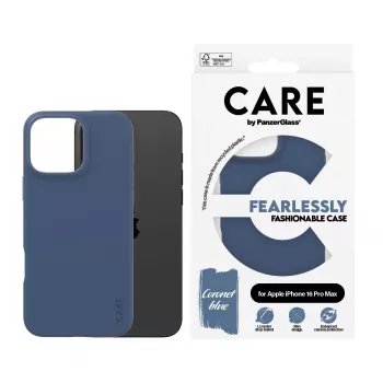 Θήκη PanzerGlass CARE by μοντέρνα θήκη Blue iPhone 16 Pro Max Διάφανο