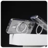 PanzerGlass CARE™ by ® Θήκη Διάφανη με ασημί Kickstand & MagSafe iPhone 16