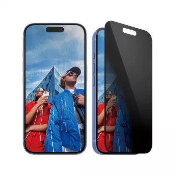 PanzerGlass® Privacy Screen Protector iPhone 16 | 15 | Ultra-Wide Fit με EasyAligner
