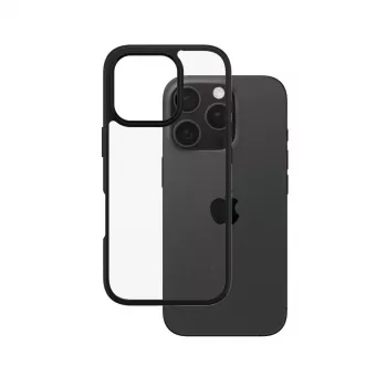 PanzerGlass CARE™ by ® Urban Combat Θήκη διάφανη με μαύρο πλαίσιο για iPhone 16 Pro