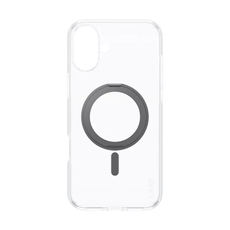 PanzerGlass CARE™ by ® Θήκη Διάφανη με μαύρο Kickstand & MagSafe iPhone 16 Plus
