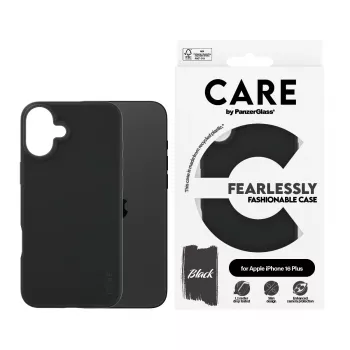 PanzerGlass CARE™ by ® θήκη μαύρη iPhone 16 Plus