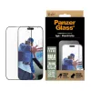 PanzerGlass® μεμβράνη προστασίας οθόνης αλουμινένιο πλαίσιο iPhone 16 Pro Max | Ultra-Wide Fit