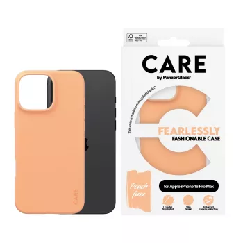 Θήκη PanzerGlass CARE by μοντέρνα θήκη Peachy iPhone 16 Pro Max διαφανής