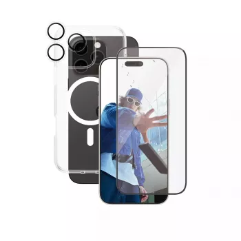 PanzerGlass ® | CARE by ® Flagship 3-in-1 σετ iPhone 16 Pro Max