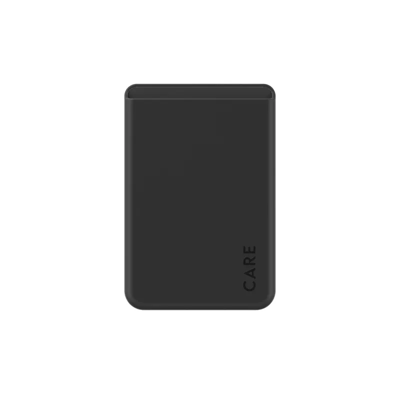 Θήκη PanzerGlass CARE by Fashionable Card Holder Μαύρο iPhone Διάφανο