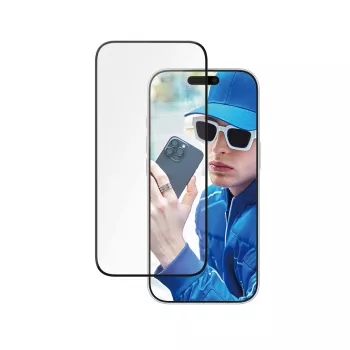 PanzerGlass ® Κεραμική μεμβράνη προστασίας οθόνης iPhone 16 Pro | Ultra-Wide Fit με EasyAligner