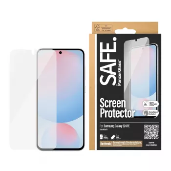 PanzerGlass SAFE. by ® Μεμβράνη προστασίας οθόνης Samsung Galaxy S24 FE | Ultra-Wide Fit με EasyAligner