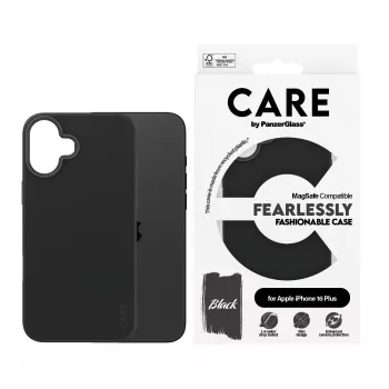 PanzerGlass CARE™ by ® Θήκη Μαύρη με MagSafe iPhone 16 Plus, Θήκη, Apple, Apple - iPhone 16 Plus, Μαύρο
