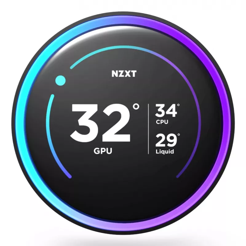 NZXT Ψύκτρα CPU Kraken Elite 280 RGB Μαύρη