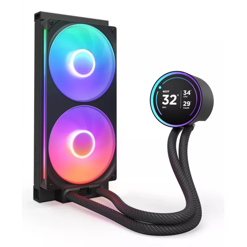NZXT Ψύκτρα CPU Kraken Elite 280 RGB Μαύρη