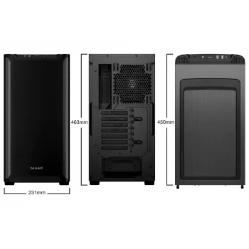 Κουτί PC be quiet! PURE BASE 501 Black Midi Tower (ανοιγμένη συσκευασία)
