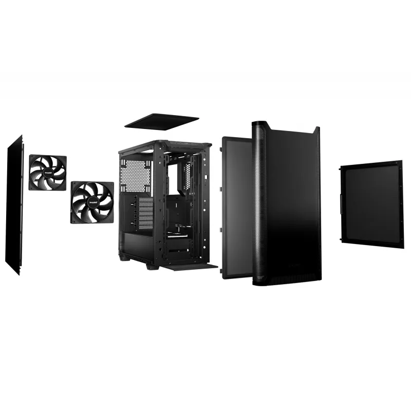 Κουτί PC be quiet! PURE BASE 501 Black Midi Tower (ανοιγμένη συσκευασία)