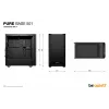 Κουτί PC be quiet! PURE BASE 501 Black Midi Tower (ανοιγμένη συσκευασία)