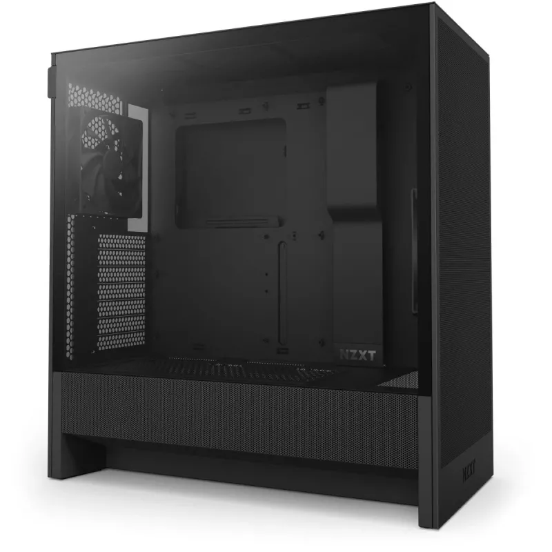 NZXT H5 Flow (2024) Mid Tower ATX Κουτί, Μαύρο