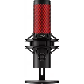 HyperX QuadCast 2 - USB μικρόφωνο (μαύρο), μικρόφωνο podcast, -7,5 dB, 20 – 20000 Hz, 0,05 %, 32 Ω, 24 Bit