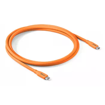 CLUB3D καλώδιο / αντάπτορας καλώδιο USB USB4 Gen 2x2 2 m USB C πορτοκαλί