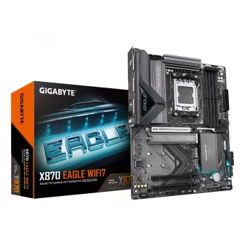 Μητρική πλακέτα GIGABYTE X870 EAGLE WIFI7 ATX, chipset AMD X870, Socket AM5, DDR5, 4x DIMM, Wi‑Fi 7, 2,5Gb LAN