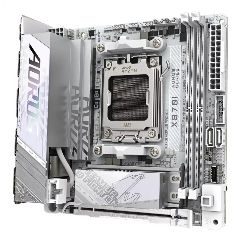 Μητρική πλακέτα GIGABYTE X870I AORUS PRO ICE, AMD AM5, Mini-ITX