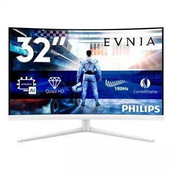 Philips Evnia 5000 32M2C5501/00 οθόνη υπολογιστή 80 cm (31,5 ίντσες) 2560 x 1440 Pixel Quad HD LCD λευκό