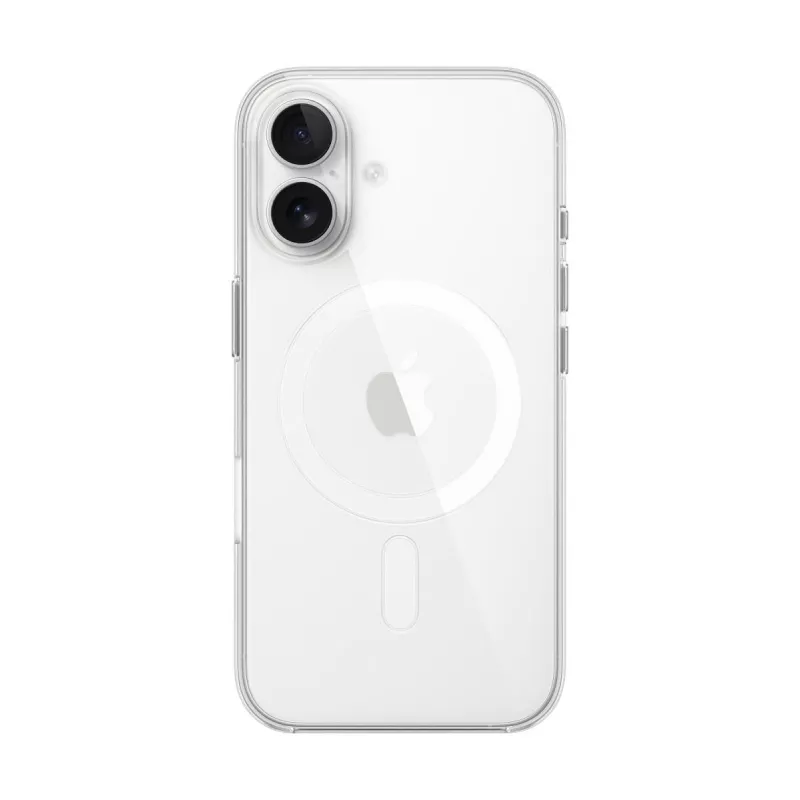 Apple διάφανη θήκη με MagSafe iPhone 16 διαφανές