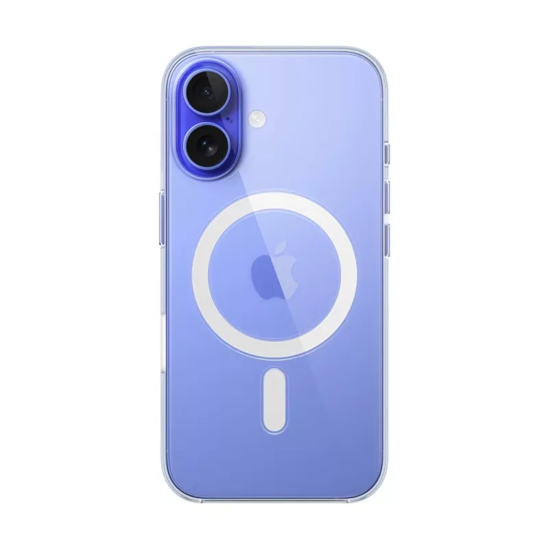 Apple διάφανη θήκη με MagSafe iPhone 16 διαφανές