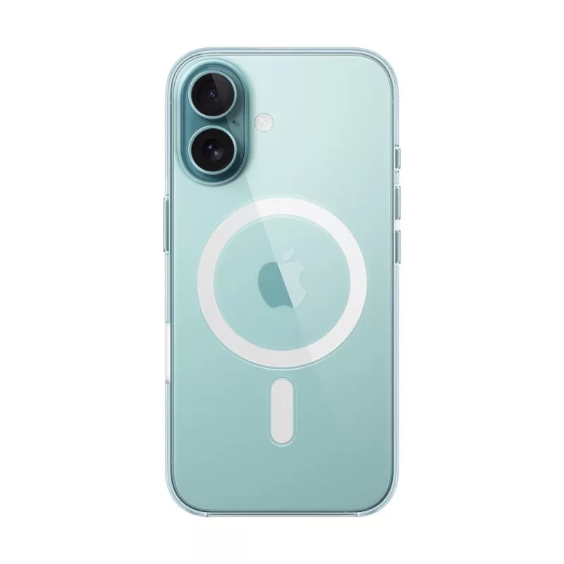 Apple διάφανη θήκη με MagSafe iPhone 16 διαφανές