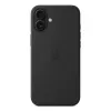 APPLE iPhone 16 Plus - θήκη σιλικόνης με MagSafe - μαύρο