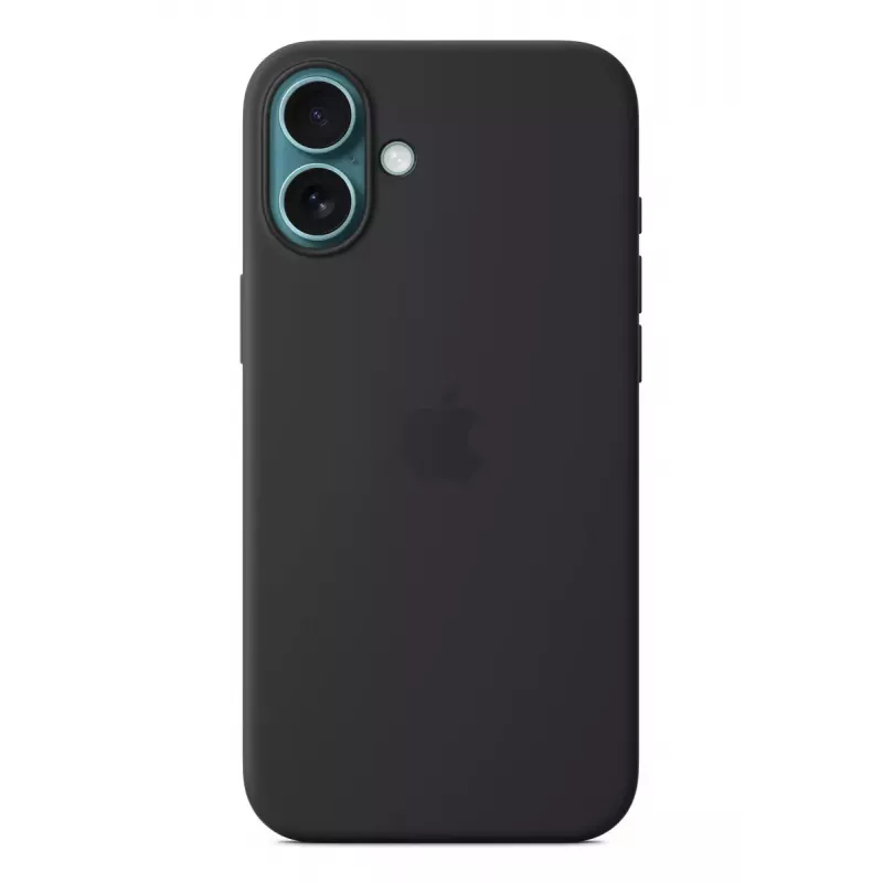 APPLE iPhone 16 Plus - θήκη σιλικόνης με MagSafe - μαύρο
