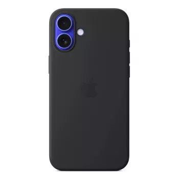 APPLE iPhone 16 Plus - θήκη σιλικόνης με MagSafe - μαύρο