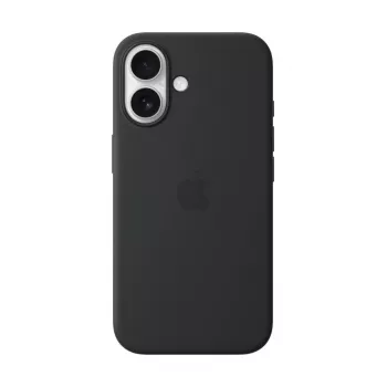 APPLE iPhone 16 – θήκη σιλικόνης με MagSafe – μαύρο