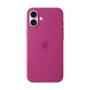 Apple θήκη σιλικόνης με MagSafe iPhone 16 Plus φούξια