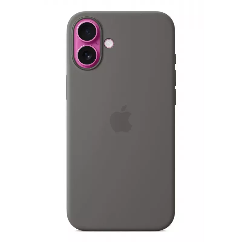 Apple θήκη σιλικόνης με MagSafe iPhone 16 Plus Stone γκρι