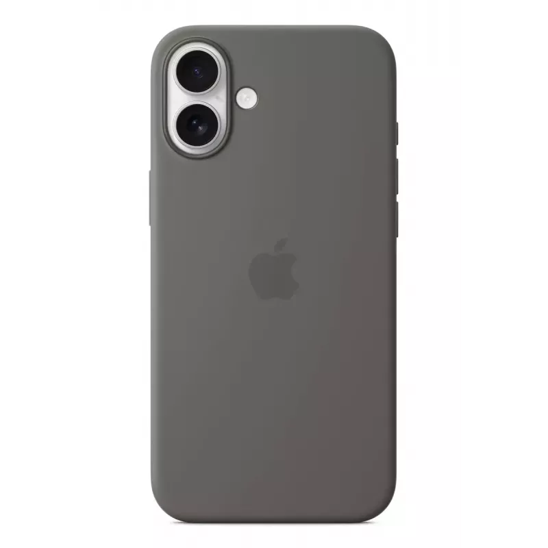 Apple θήκη σιλικόνης με MagSafe iPhone 16 Plus Stone γκρι